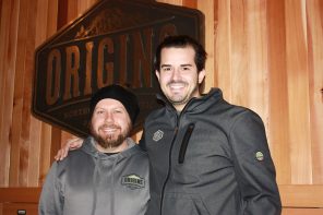 Andrew Cornwall and Jon Sherman run Origins Cannabis in Redmond Washington